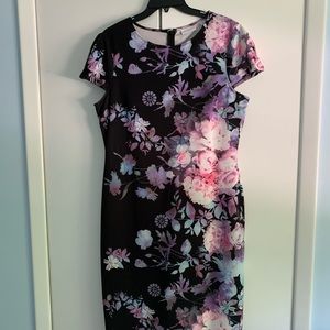Floral print dress
